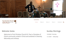 Tablet Screenshot of fccstpaul.com